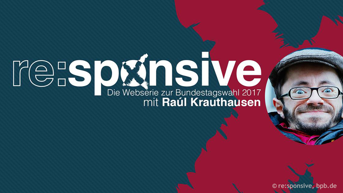 responsive – Webserie zur Bundestagswahl mit Raul Krauthausen