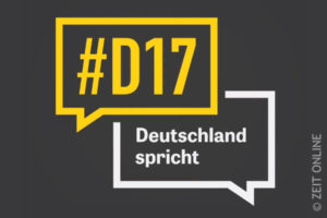 D17 Deutschland spricht Logo © Zeit Online